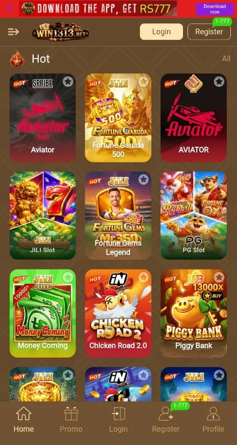 Win1313 Game